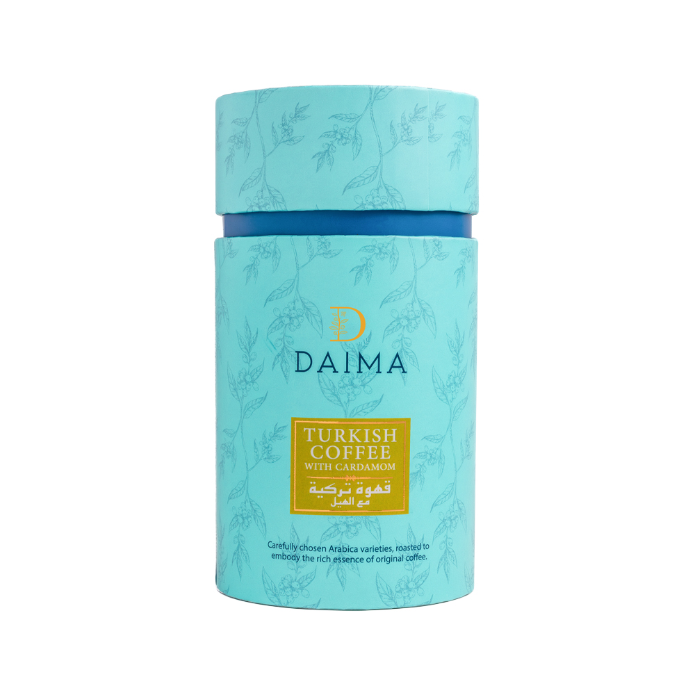 Picture of Turkish Coffee With Cardamom Cylinder Hand Roasted 250gm